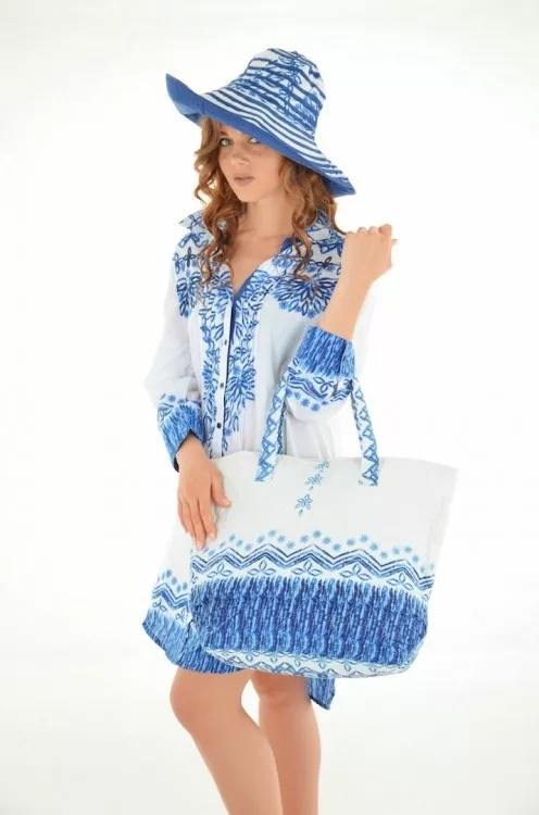 Жіночий літній капелюх з м'якими полями Iconique IC8-075 - фото №3